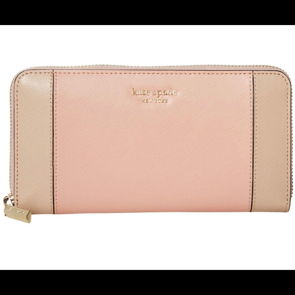 Kate Spade♠️ Spencer Zip-around Continental Wallet